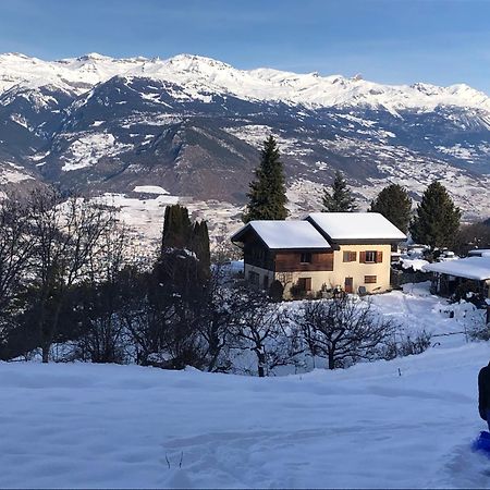Domaine Bellevie Bnb Vex Exteriör bild