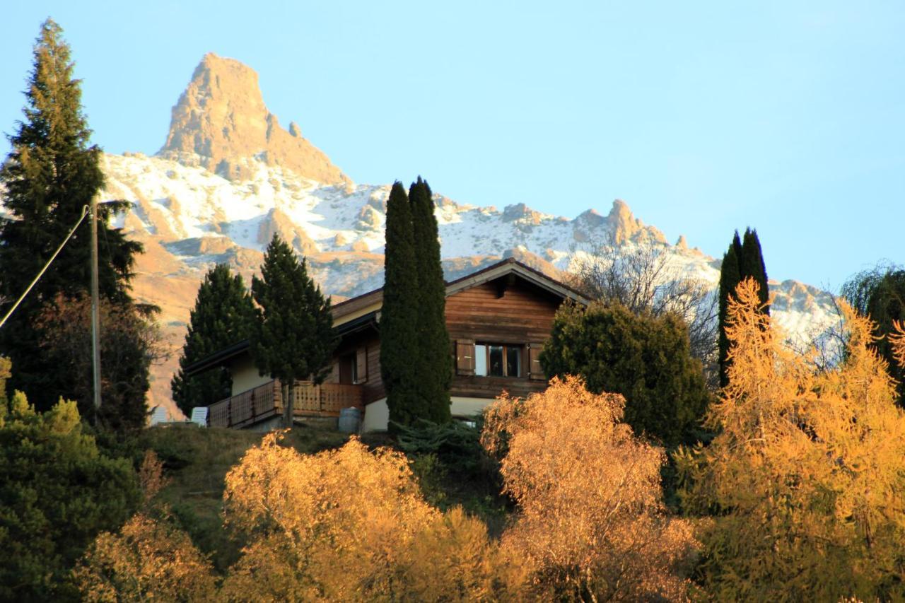 Domaine Bellevie Bnb Vex Exteriör bild