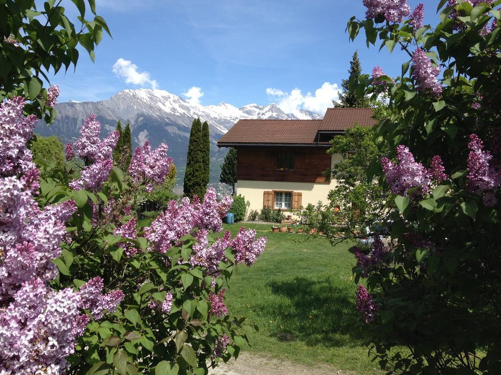 Domaine Bellevie Bnb Vex Rum bild