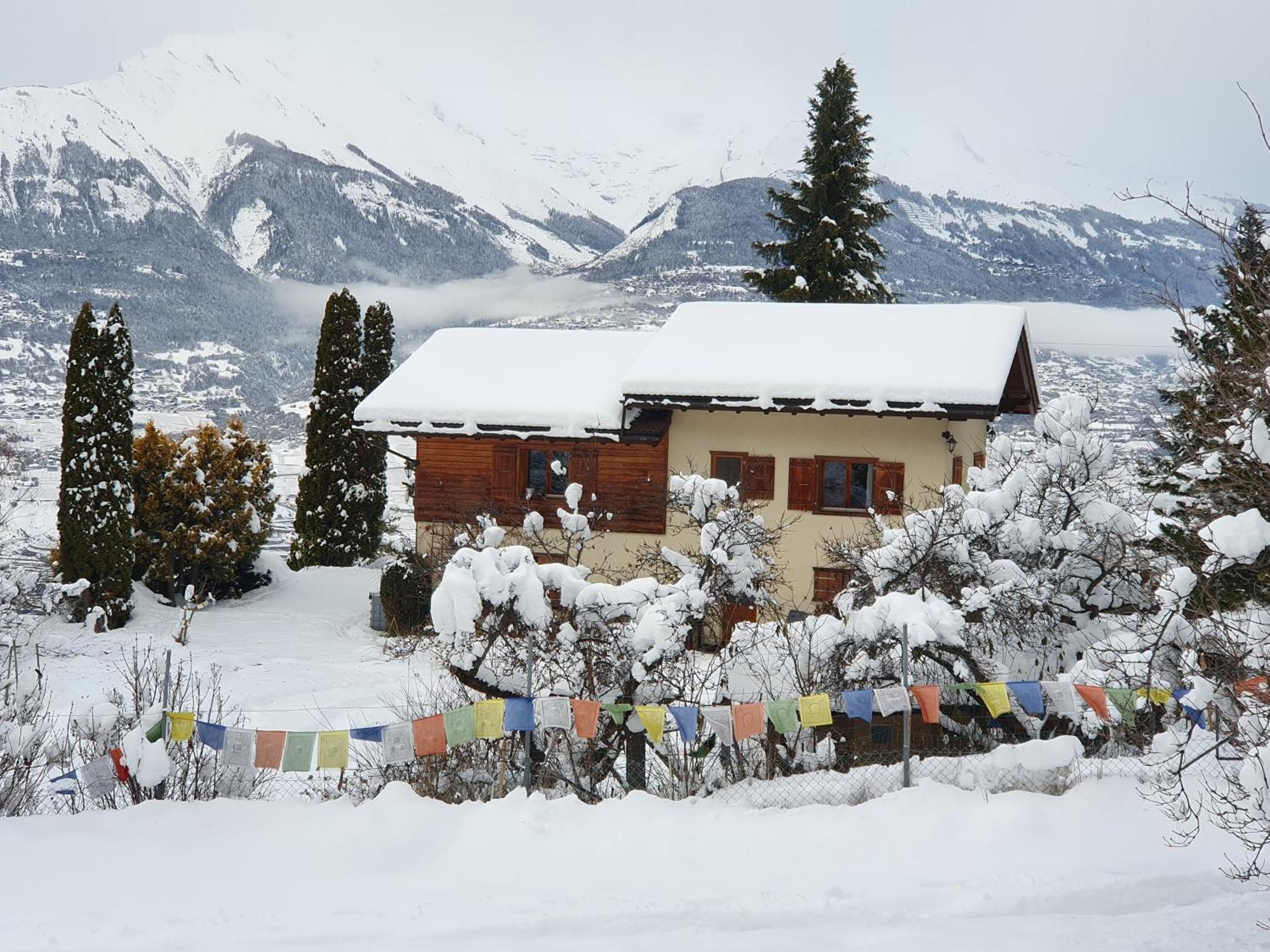 Domaine Bellevie Bnb Vex Exteriör bild
