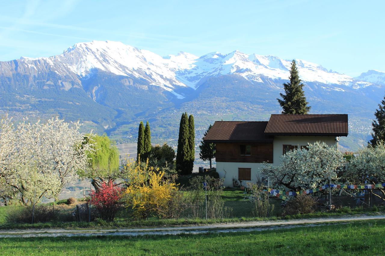 Domaine Bellevie Bnb Vex Exteriör bild